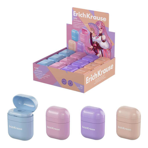 Picture of ERICHKRAUSE CASE MANGA PLASTIC SHARPENER WITH CONTAINER